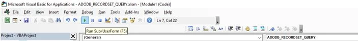 VBA Macro Button